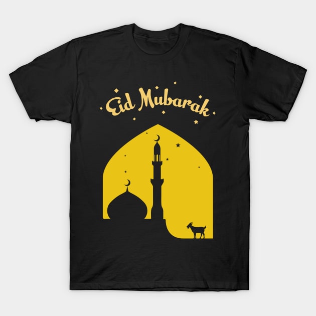 Eid Mubarak T-Shirt by Quotigner